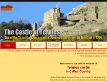 Tablet Screenshot of castle.chateau-termes.com